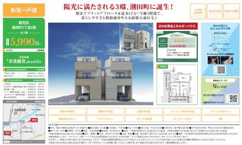横浜市鶴見区 潮田町１丁目 新築一戸建て