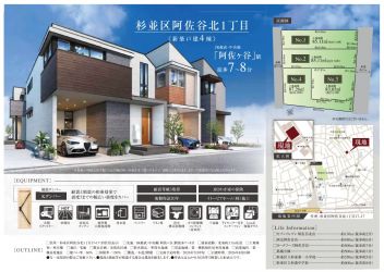 杉並区 阿佐谷北１丁目 新築一戸建て