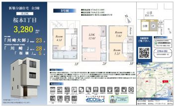 川崎市川崎区 桜本１丁目 新築一戸建て