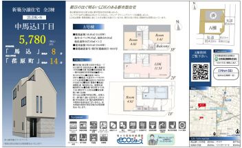 大田区 中馬込１丁目 新築一戸建て